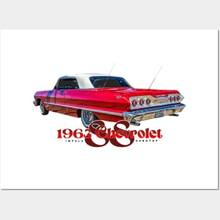 1963 Chevrolet Impala SS Hardtop Coupe Posters and Art